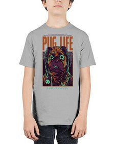 pug life zkmmhj 1005# - art pop art - Youth Tee Unisex