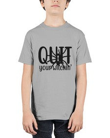 quit your witchin’ 31# - witch - Youth Tee Unisex