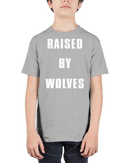raised by wolves - wolf - Youth Tee Unisex