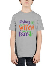 resting witch face 26# - witch - Youth Tee Unisex