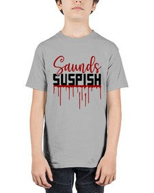 saunds suspish 1037# - true crime - Youth Tee Unisex