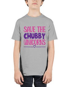save the chubby unicorns 380# - unicorn - Youth Tee Unisex