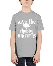 save the chubby unicorns 382# - unicorn - Youth Tee Unisex