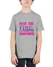 save the chubby unicorns 383# - unicorn - Youth Tee Unisex