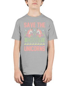 save the chubby unicorns 385# - unicorn - Youth Tee Unisex