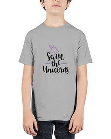 save the unicorns 392# - unicorn - Youth Tee Unisex