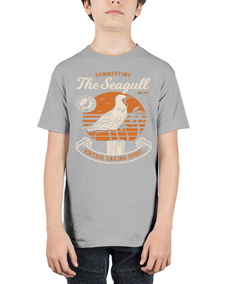 seagul bird 69# - birds - Youth Tee Unisex