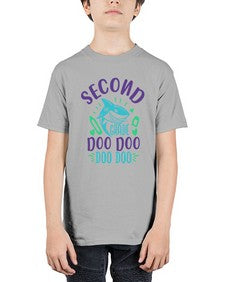 second grade doo doo 813# - second grade - Youth Tee Unisex