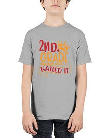 second grade nailed it 827# - second grade - Youth Tee Unisex