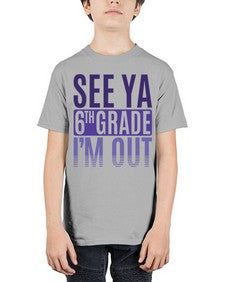 see ya sixth grade im out 844# - sixth grade - Youth Tee Unisex