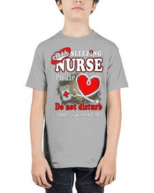 sleeping nurse 1402# - nurse - Youth Tee Unisex