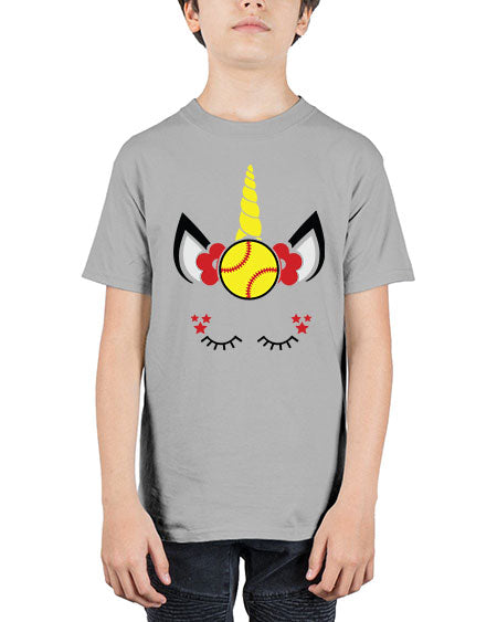 softball unicorn 400# - softball - Youth Tee Unisex