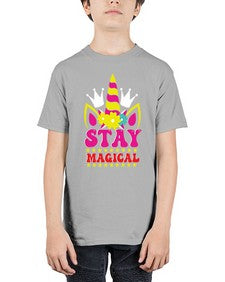 stay magical 425# - unicorn - Youth Tee Unisex
