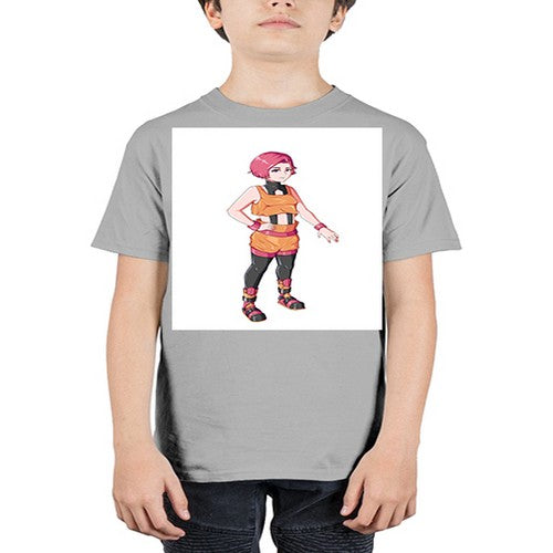 street girl wear orange outfit16# - anime - Youth Tee Unisex