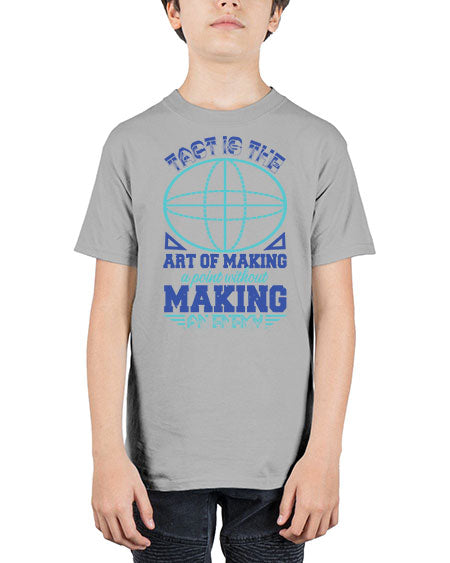 tact is the art of making a point 45# - pi - Youth Tee Unisex