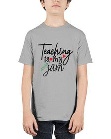 teaching is my jam Style 404# - teacher - Youth Tee Unisex