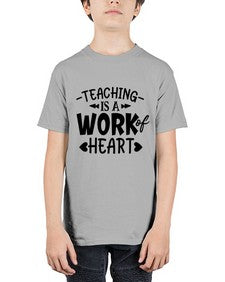 teaching it a work of heart Style 405# - teacher - Youth Tee Unisex