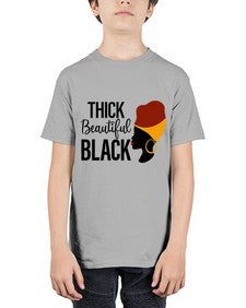 thick beautiful black Style 4# - black girls or women - Youth Tee Unisex