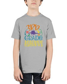 third grade asaurus 948# - third grade - Youth Tee Unisex