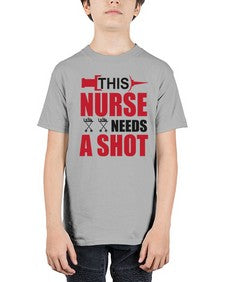 this nurse needs a shot 1559# - nurse - Youth Tee Unisex