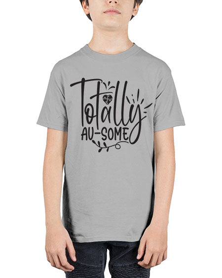totally ausome Style 2# - autism - Youth Tee Unisex
