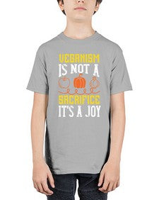 veganism is not a sacrificeits a joy 454# - vegan - Youth Tee Unisex