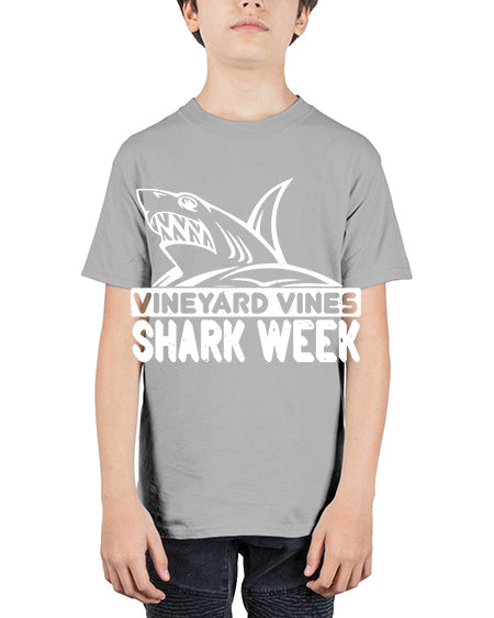 vineyard vines Shark Week Style 8# - shark-fish - Youth Tee Unisex