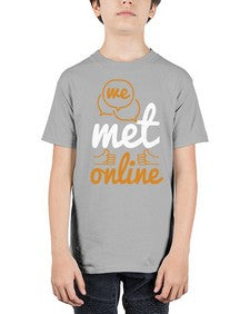 we met online 39# - internet - Youth Tee Unisex