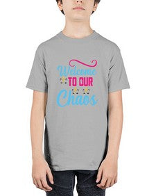 welcome to our chaos 545# - unicorn - Youth Tee Unisex