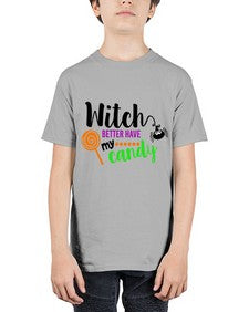 witchbetterhavecandy 12# - witch - Youth Tee Unisex