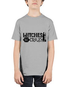 witches be crazy 11# - witch - Youth Tee Unisex