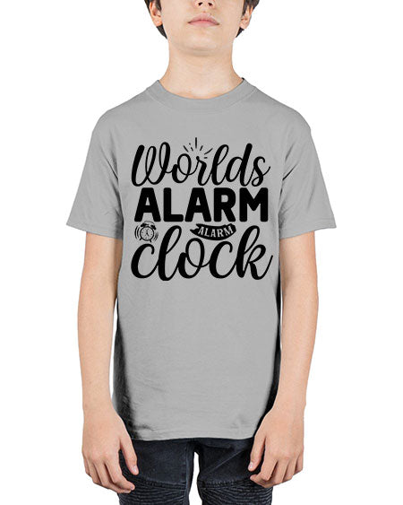 worlds cutest alarm clock 471# - baby - Youth Tee Unisex