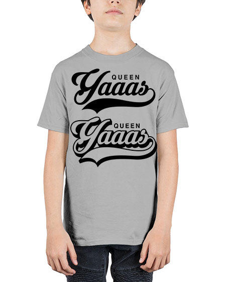 yaaas queen script 6# - black words and phrases - Youth Tee Unisex
