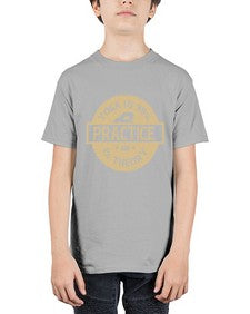 yoga is practice and theory  622# - yoga - Youth Tee Unisex