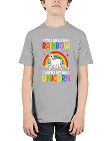 you are the rainbow to my unicorn 562# - unicorn - Youth Tee Unisex