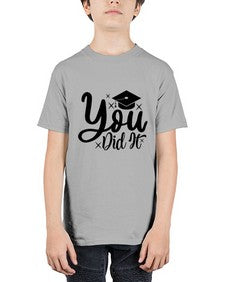 you did it 1017# - graduation - Youth Tee Unisex