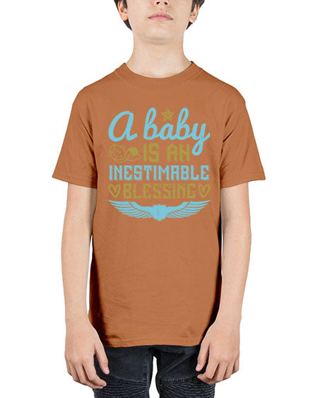 A baby is an inestimable blessing Style 259# - baby - Youth Tee Unisex
