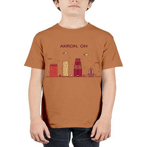 AkronOH 285# - cities - Youth Tee Unisex