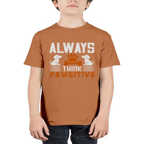 Always Think Pawsitive Style 133# - dogs - Youth Tee Unisex