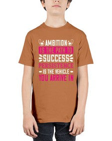 Ambition is the path to success persistence is the vehicle you arrive in Style 40# - nurse - Youth Tee Unisex