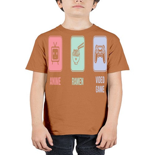 Anime Ramen Video Game Otaku Workout 219# - anime - Youth Tee Unisex