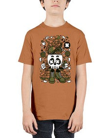 Army Skull Head 240# - skull and bones - Youth Tee Unisex