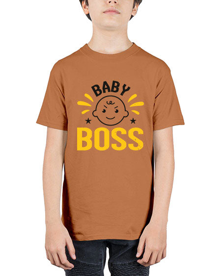 Baby Boss Style 22# - baby shower - Youth Tee Unisex