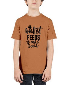 Ballet feeds my soul 71# - ballet - Youth Tee Unisex