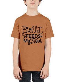 Ballet feeds my soul 72# - ballet - Youth Tee Unisex