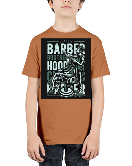 Barber Brotherhood587# - barber - Youth Tee Unisex
