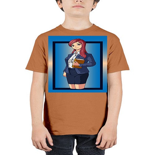 Beautiful teacher girl in teachers day 139# - anime - Youth Tee Unisex