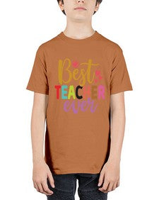 Best Teacher Ever 618# - teacher - Youth Tee Unisex