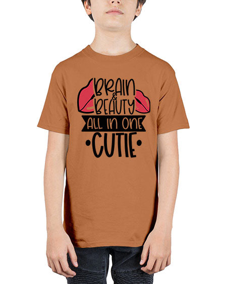Brain Beauty All In One Cutie Style 127# - beauty - fashion - Youth Tee Unisex
