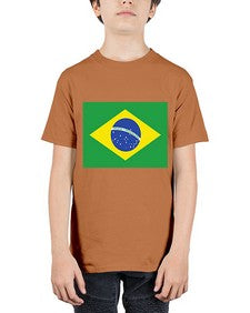 Brazil 488# - world flags - Youth Tee Unisex